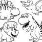 dinosaurier ausmalbilder malvorlagen dino ausmalen ausmalbild trex